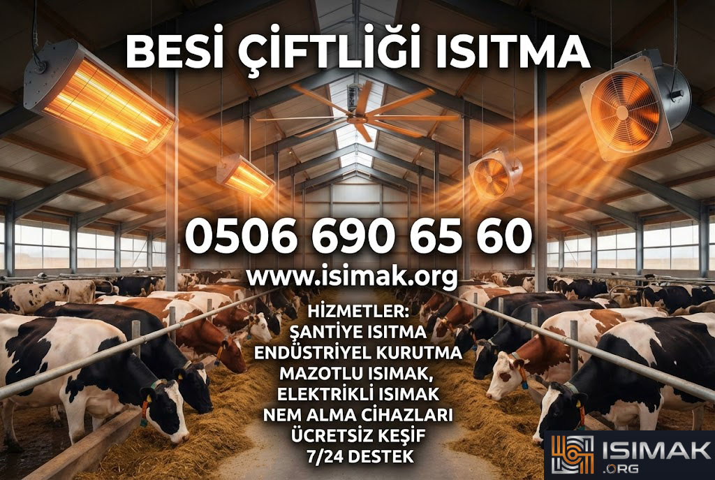 Besi Çiftliği Isıtma - ISIMAK.ORG